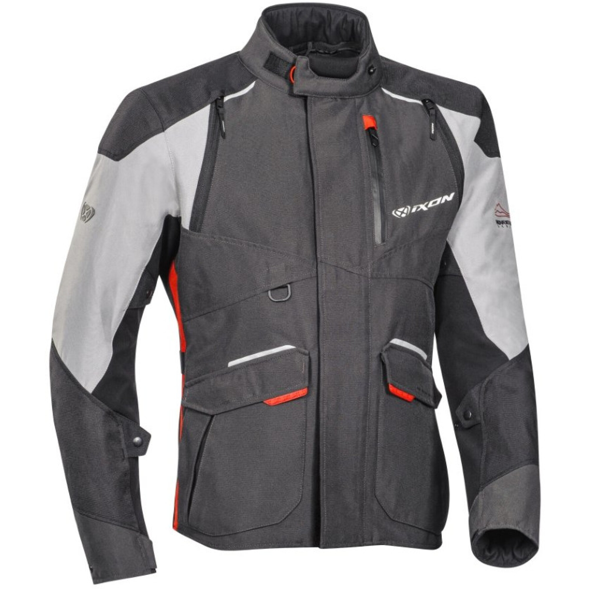 Veste Ixon Balder Noir Gris Rouge - 2XL