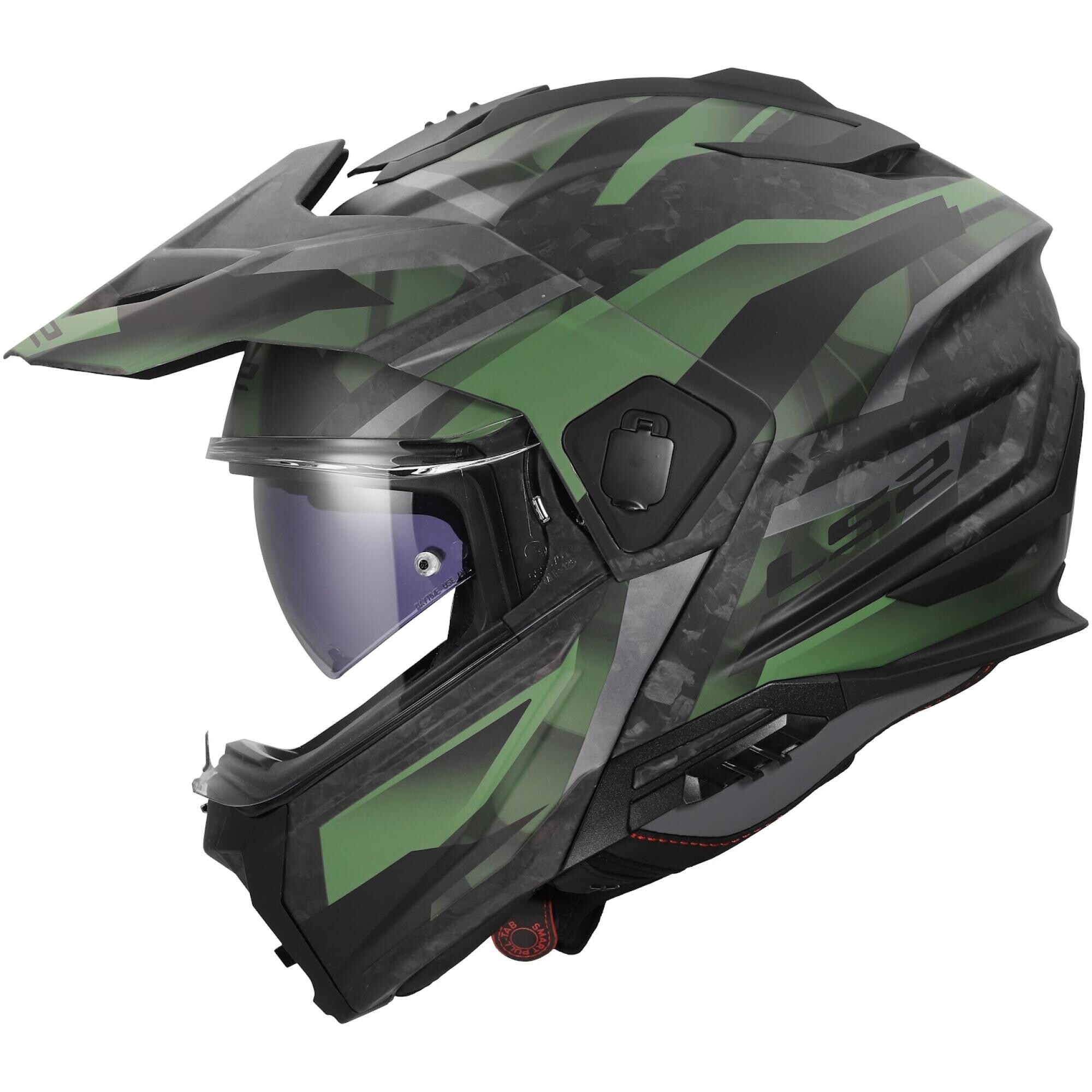 Casque LS2 FF909 Ranger Forged Carbon Strike Vert - 2XL
