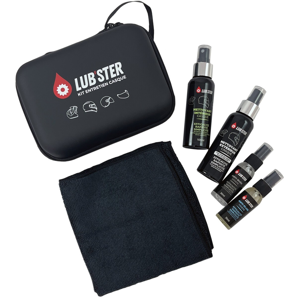 KIT ENTRETIEN CASQUE LUB'STER