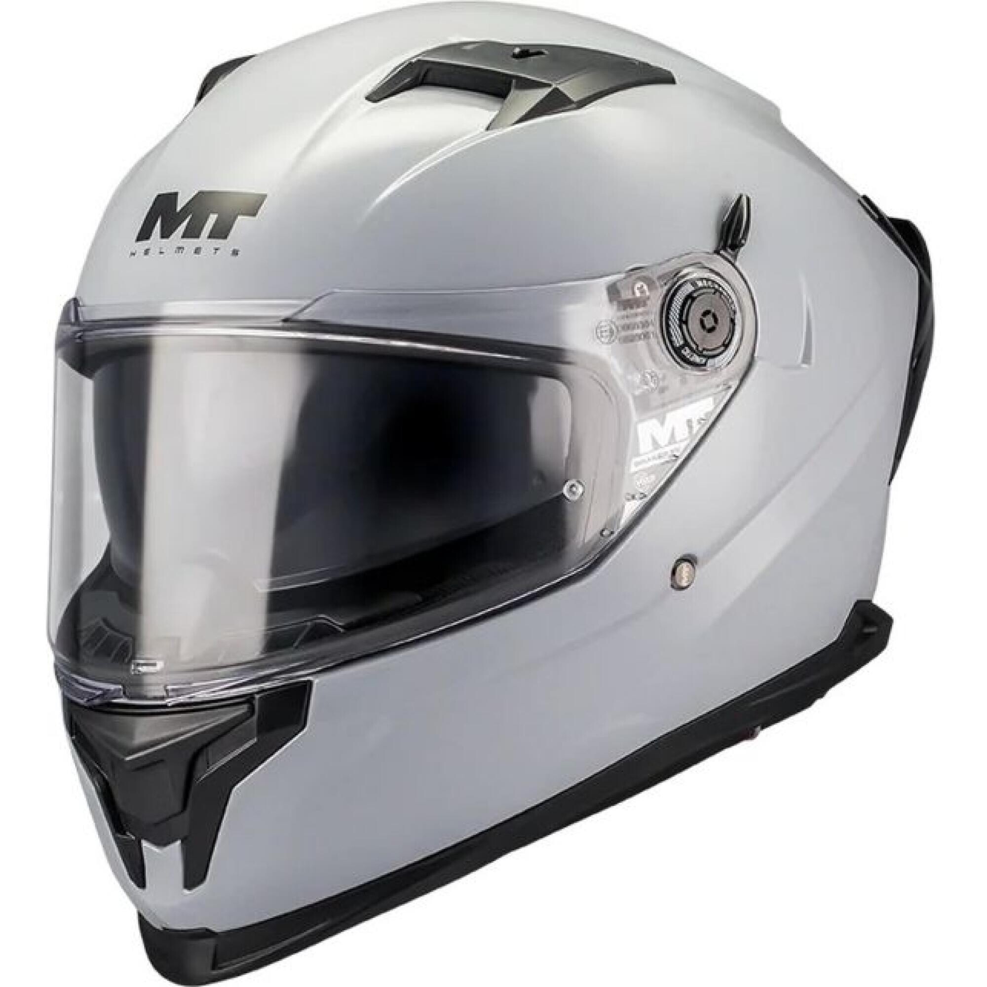 Casque MT Helmets Stinger 2 Pure A12 Gris - L