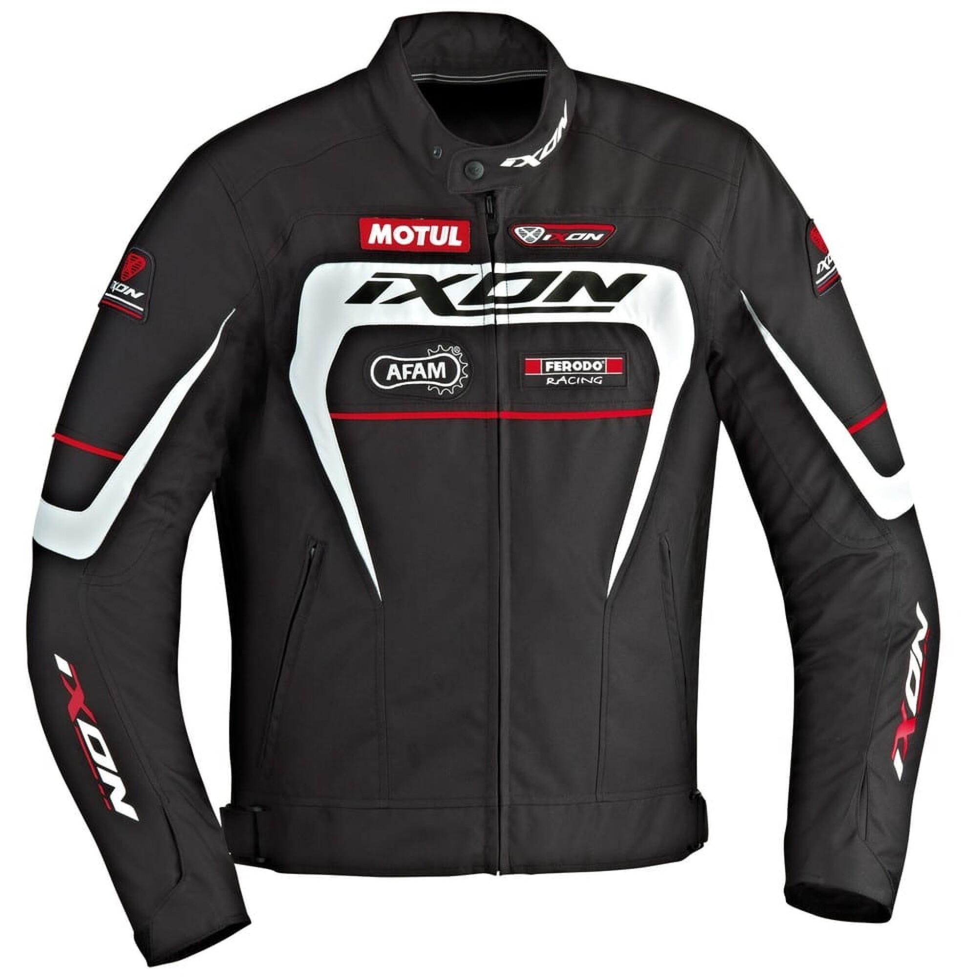 Blouson Ixon Matrix Noir Blanc Rouge - 2XL