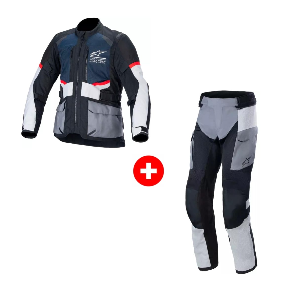 Pack Alpinestars Andes Air Drystar Gris Noir